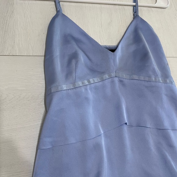 Ruffled blouses with silk - like sheen - Picture 1 of 3